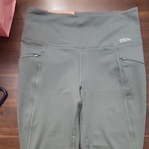 Eddie Bauer Olive High-Waisted Leggings